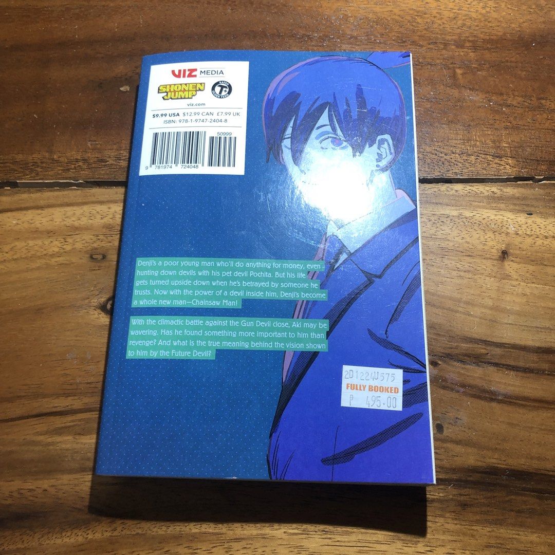 Chainsaw Man Tatsuki Fujimoto Volume 9 Manga (Category: Comics & Manga) located in Pasig City. Submitted by keisstuff (Listing ID 1444689113, Image 2). Description: mint condition from fully booked.