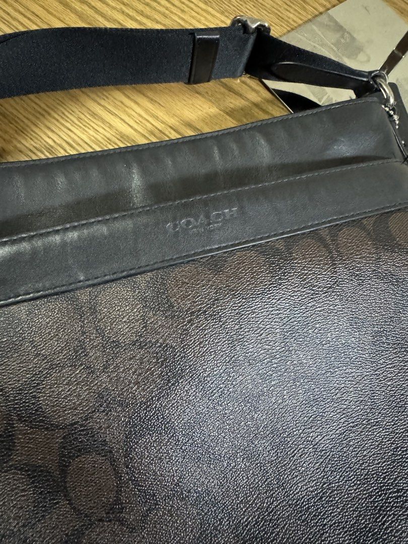 Coach (Category: Cross-body Bags) located in Cainta. Submitted by simoun19 (Listing ID 1444708080, Image 3). Description: Coach cross body bag Men/women Has slight chips on the sides Still usable and presentable .
