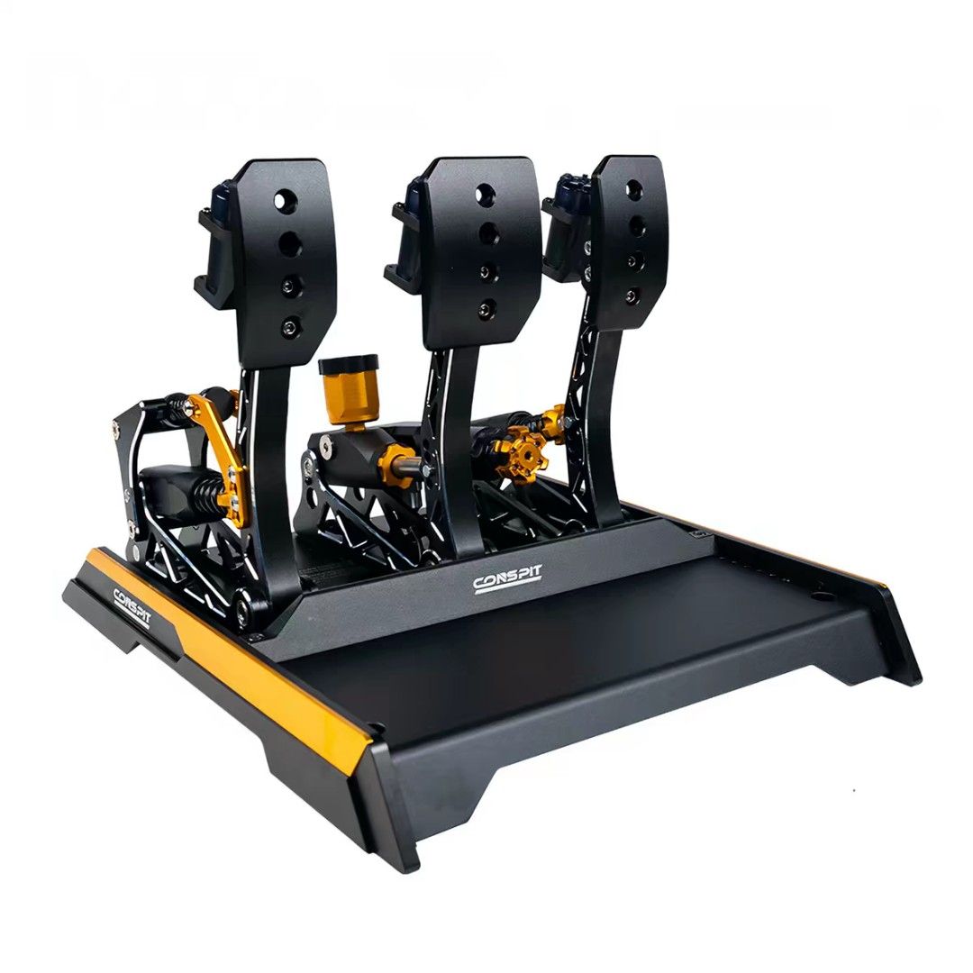 Conspit CPP Evo V2 Pedals (Category: Controllers) located in Singapore. Submitted by RandomGuy134e (Listing ID 1444823971, Image 2). Description: Conspit CPP Evo V2 Hydrologic Pedals 2 pedal configuration --$929 3 pedal configuration --$1069 Clutch --$229.