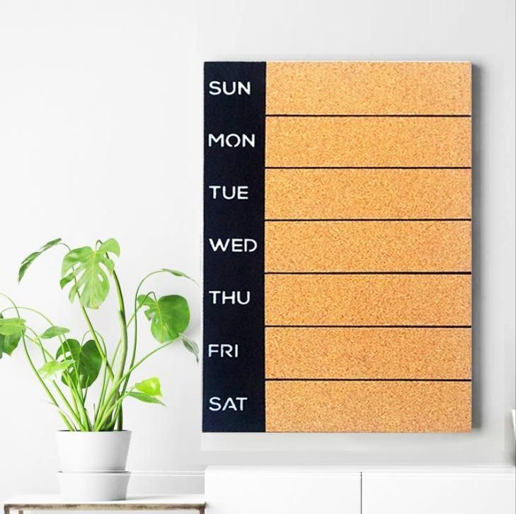 Cork Weekly Schedule Organizer Pin Board (Category: Stationery & School Supplies) located in Manila. Submitted by thecorkproject (Listing ID 1444722202, Image 2). Description: Thickness: 10 mm Material: Fine grain cork + Plywood 12x18 inch- Php 549 18x24 inch- Php 799 Handcrafted in the Philippines from the finest Portuguese cork. #Natural #EcoFriendly #Sustainable #Economical Check our listings for more cork products. Need something custom? We d