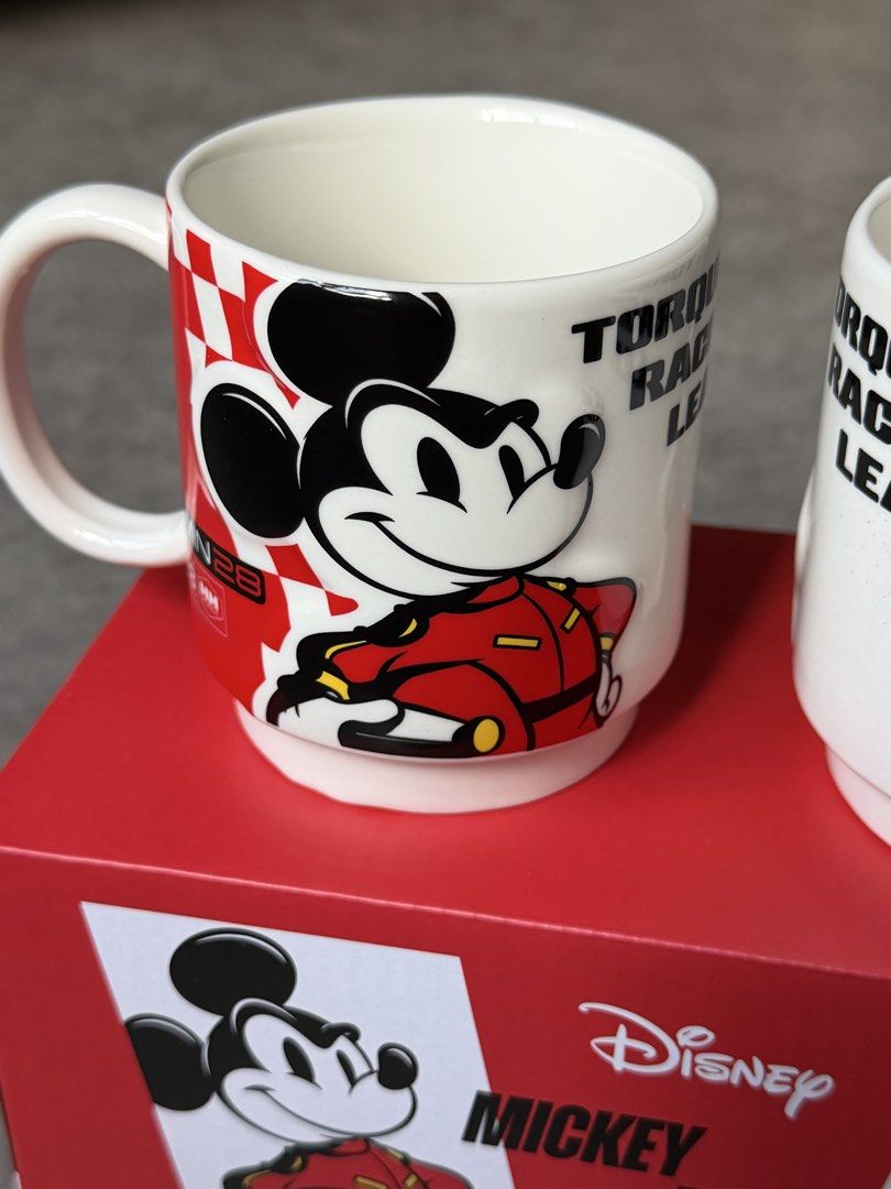 Disney Mickey Minnie Racing Set Mug486610317020375042
