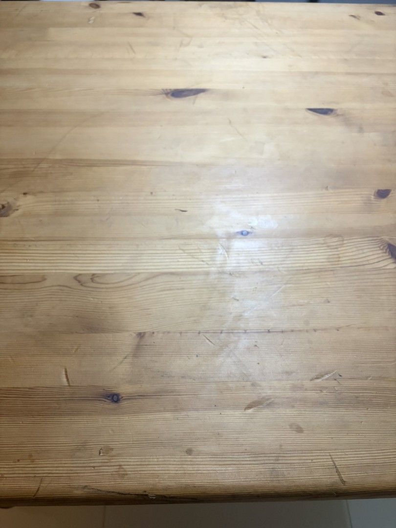 Farmhouse Solid Wood Dining Table (Category: Tables & Sets) located in Las Pinas. Submitted by surplus.manila (Listing ID 1444741064, Image 3). Description: - Sturdy solid wood dining table - Features beautiful turned legs - Natural, warm wood grain - Very heavy - Good size for family meals and gatherings - Ready for a new home Length 60 inches Width 36 Height 30.5 .