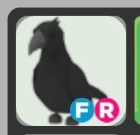 FR FLY RIDE CROW | ADOPT ME| ROBLOX (Category: In-Game Products) located in Manila. Submitted by lincolnadoptme (Listing ID 1444801466, Image 1). Description: HAVE 5PCS STOCKS.