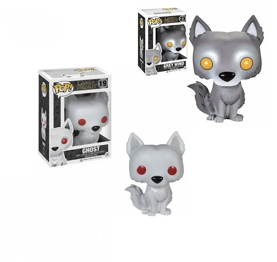 Funko Pop Television Game of Thrones Ghost and Grey Wind Bundle (Category: Designer & Blind Box Toys) located in Pili. Submitted by MattDCollector (Listing ID 1444817156, Image 1). Description: For Sale! Funko Pop Television Game of Thrones Ghost and Grey Wind Bundle only Additional photos will be provided for sure buyers only. No Lowballers. 1st to pay. Crossposted MOP: Gcash, Maya or BPI Bank Transfer MOD: Flash Express (SF c/o Buyer).