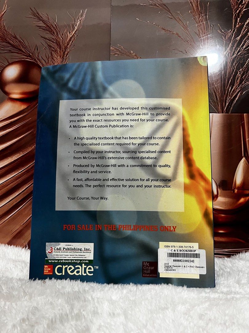 General Chemistry (Category: Textbooks) located in General Trias. Submitted by ideal.deals (Listing ID 1444822870, Image 3). Description: - Textbook: General Chemistry 1 & 2 - Author: Martin S. Silberman - Level: Tertiary - Type: Custom Publication (McGraw-Hill) .