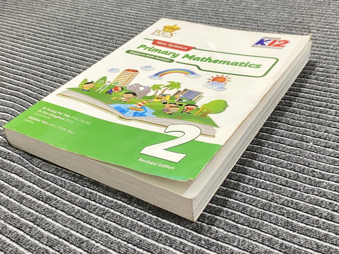 Grade 2 New Syllabus Primary Mathematics Workbook (Category: Textbooks) located in Quezon City. Submitted by reysiyel (Listing ID 1444765976, Image 3). Description: - Singapore Math Workbook for Grade 2 - Authors: Dr Foong Pui Yee, Dr Fan Lianghuo, Xander Yun - Published by REX Book Store - Lightly used with some minimal wrinkles and pencil markings. Actual state shown in posted photos to manage expectations ** Not a reseller of books - All are b