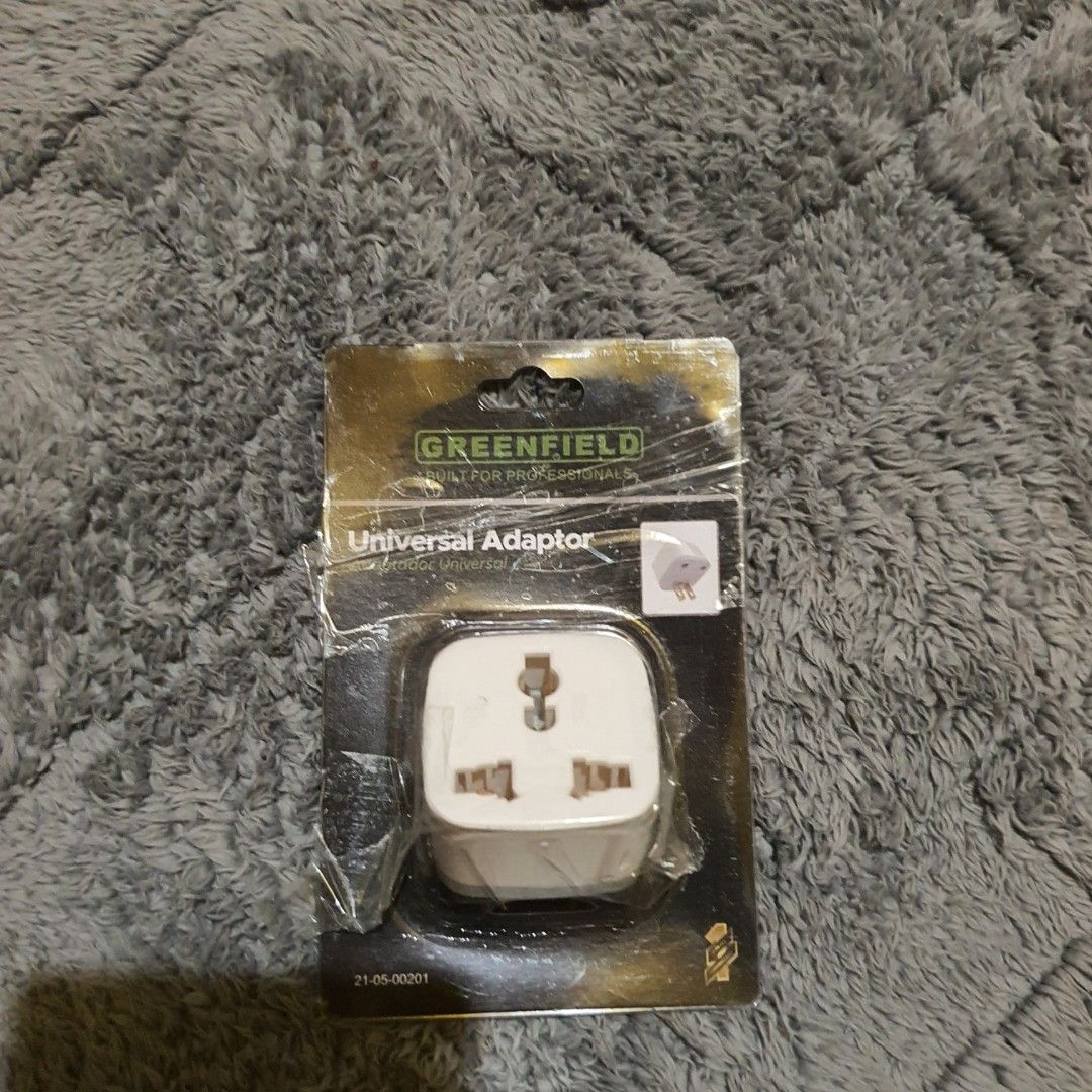 Greenfield omni universal plug adapter (Category: Cables & Adaptors) located in Pasig City. Submitted by thethinkers (Listing ID 1444726663, Image 3). Description: .