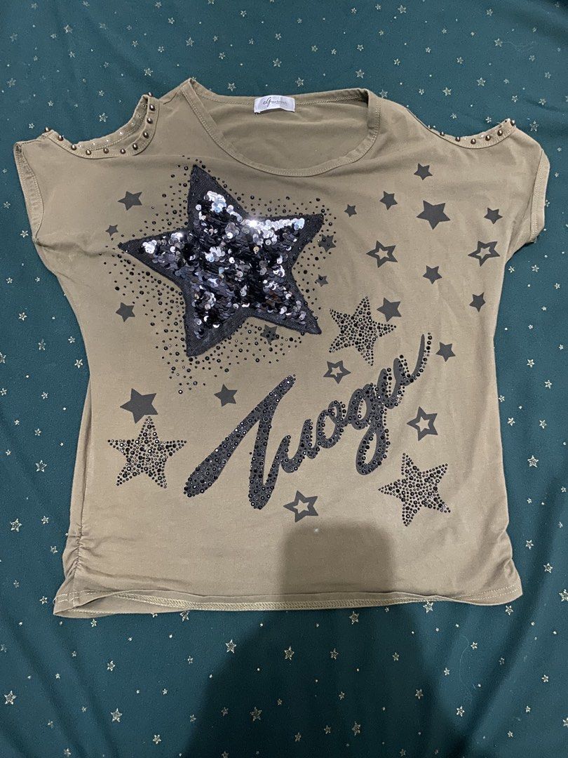 GRUNGE, Y2K, ALT CLOTHES BUNDLE (4 clothes like DESIGUAL) (Category: Blouses) located in Manila. Submitted by haeyliaenna (Listing ID 1444768451, Image 1). Description: CLOTHES BUNDLE for SALE Brands like DESIGUAL, TUOGU Tags: Y2K, alternative, alt, gyaru, 2000s, vintage clothes .