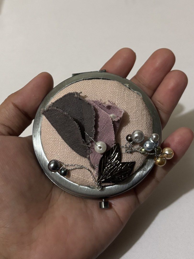 Handcrafted Pocket Compact Mirror (double-sided mirror with zoom) (Category: Mirrors) located in Cavite. Submitted by nanangonlineshop (Listing ID 1444821455, Image 3). Description: 📌 Handcrafted Pocket Compact Mirror (double-sided mirror with zoom) 🏷️ P50 ❌ NO COD ✅ AS IS, WHERE IS ✅ FIRST PAY BASIS ✅ MINE NOW, PAY NOW 📍 Location: Cavite 👉 WE SHIP NATIONWIDE (LUZON, VISAYAS & MINDANAO) ✅ MOP: Bank Transfer (BPI) & GCash ✅ Shipping Courier: J