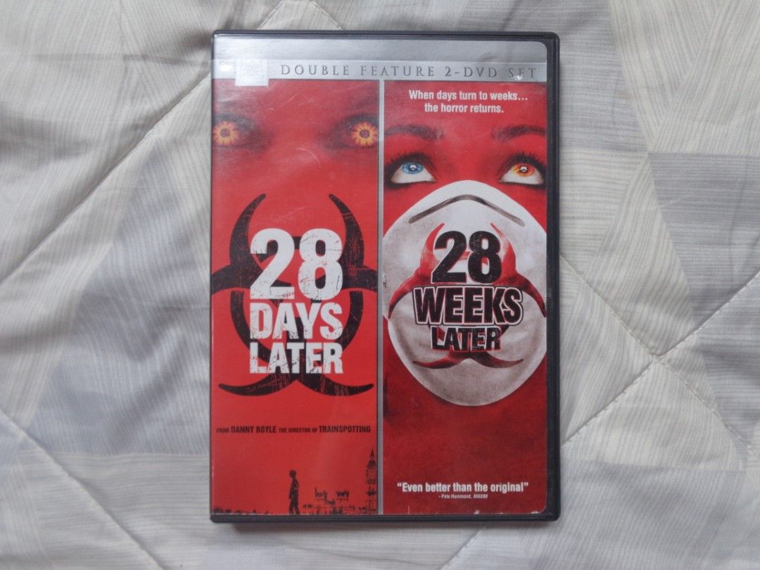 Horror DVD movies (Category: CDs & DVDs) located in Manila. Submitted by serialattaboy (Listing ID 1444723119, Image 2). Description: horror DVDs for sale pricelist: - 28 weeks and 28 days later (250) - Jeepers Creepers 1&2 [SOLD] - 10 Cloverfield lane (100) - Evil dead 2 [SOLD] message me for more inquiries:).