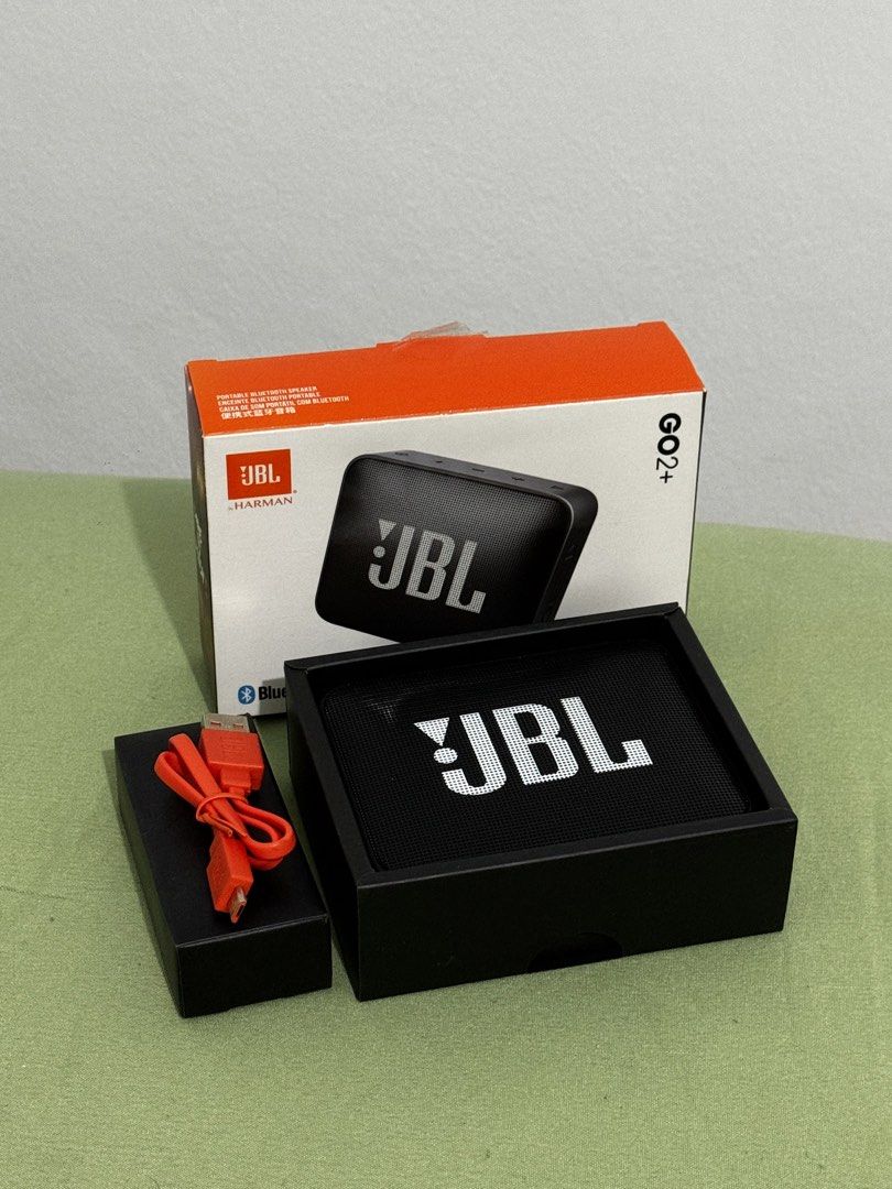JBL GO 2+ Portable Waterproof Bluetooth Speaker (Category: Soundbars, Speakers & Amplifiers) located in Dasmarinas. Submitted by lemonlemon8 (Listing ID 1444815447, Image 1). Description: - JBL GO 2+ Portable Speaker - Comes with charging cable - Still in original packaging - lp posted, no lowballing Free shipping within Metro Manila for SDD.