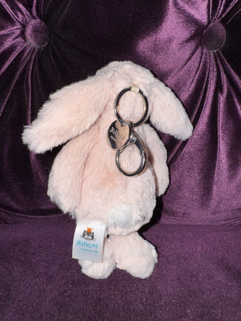 Jellycat Bashful Blush Bunny Bag Charm (Category: Charms) located in Valenzuela. Submitted by gracemuy (Listing ID 1444785564, Image 2). Description: Jellycat Bashful Blush Bunny Bag Charm Authentic bought from a pasabuy in Hong Kong .