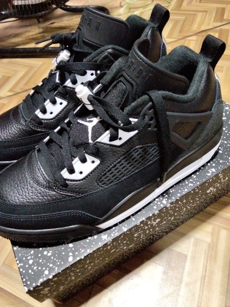 Jordan Spizike Low Authentic black and white size 9.5 (Category: Sneakers) located in Pasay City. Submitted by jerome23 (Listing ID 1444832313, Image 2). Description: size 9.5 u.s.mens brand new 💯 Authentic.