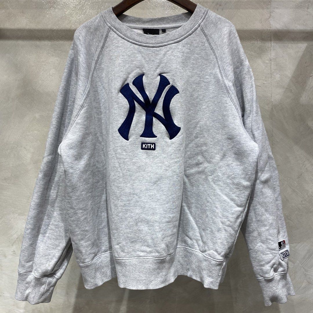 Kith x NY Logo Crewneck (Category: Activewear) located in Quezon City. Submitted by dailypickups_ (Listing ID 1444798121, Image 1). Description: Size: S Condition: 9/10 Material: 100% Cotton.