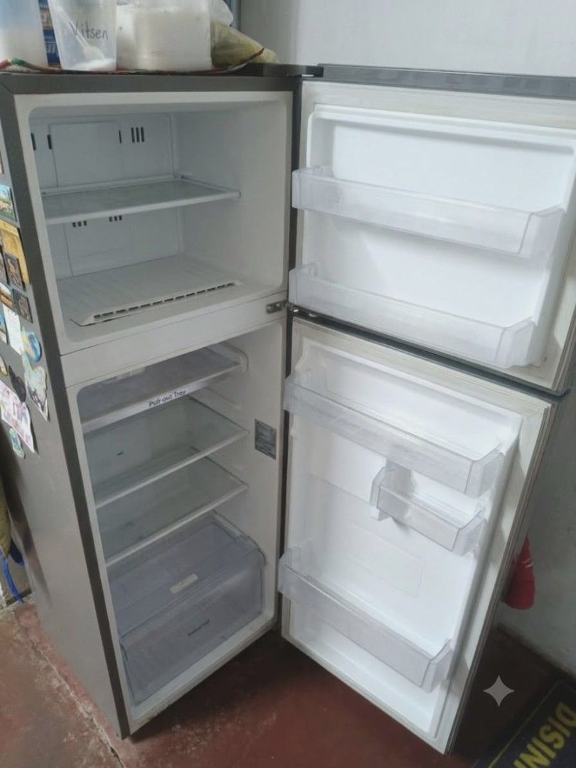 LG Double Door Refrigerator - Silver (Category: Refrigerators and Freezers) located in Quezon City. Submitted by cherryup2026 (Listing ID 1444724963, Image 3). Description: - LG Double Door Refrigerator - Stylish Silver Finish - Excellent Working Condition - Plenty of Shelf Space for Groceries - Convenient Door Compartments for Drinks & Condiments - Perfect for Small Families or as a Secondary Fridge.