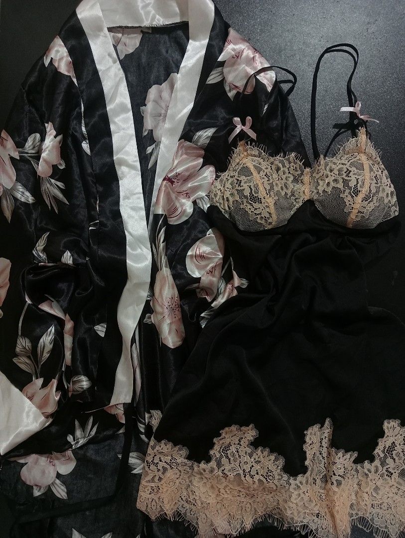 Lingerie & Bathrobe (Category: Undergarments & Loungewear) located in Manila. Submitted by jasminemor75266 (Listing ID 1444793172, Image 1). Description: .