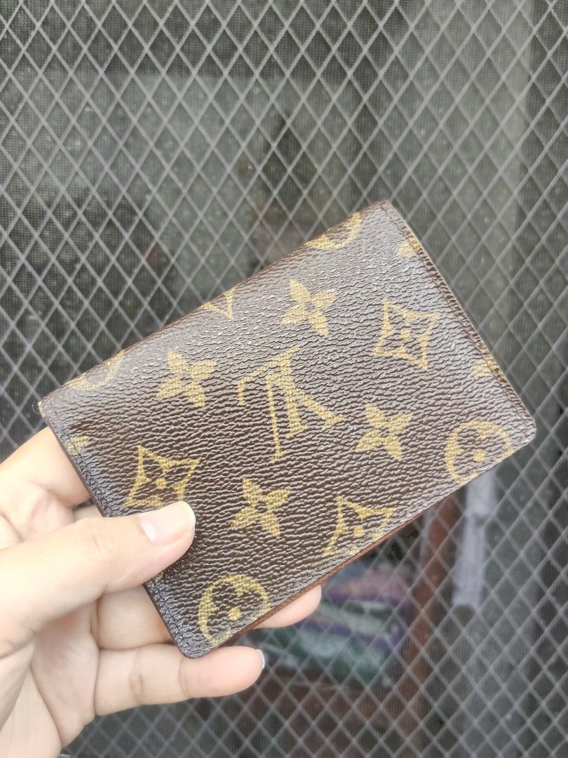 Louis Vuitton Monogram Card Holder (Category: Luxury Bags & Wallets) located in Taguig. Submitted by luxurycollections.ph (Listing ID 1444830595, Image 2). Description: - Authentic Louis Vuitton card holder - Classic monogram canvas (brown and tan) - Made in Spain - Two clear slots for cards or IDs - Small and compact design - Easily fits in pockets or small bags - Ideal for organizing essentials.