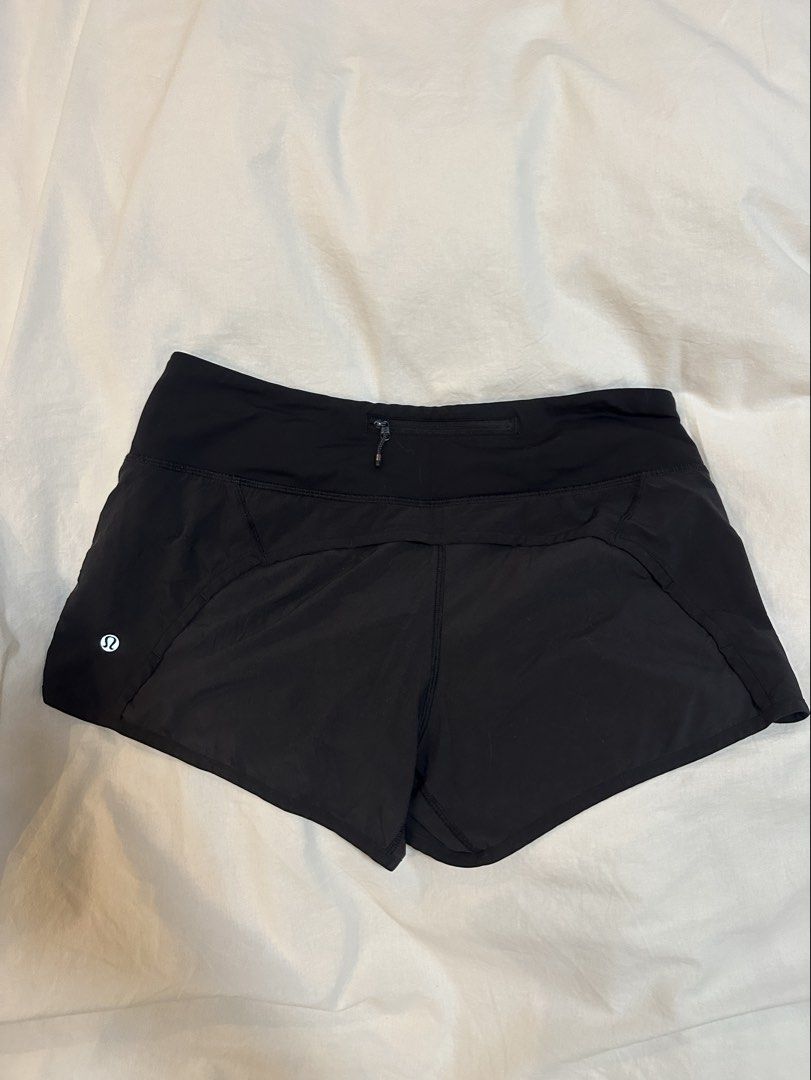 Lululemon Black Running Shorts Size 8 (Category: Activewear) located in Plaridel. Submitted by juliaco08 (Listing ID 1444724384, Image 2). Description: - Used thrice only, like brandnew - not thrifted or ukay - Color: Black - Size: 8 - Back zippered pocket - Ideal for workouts, running, and tennis .