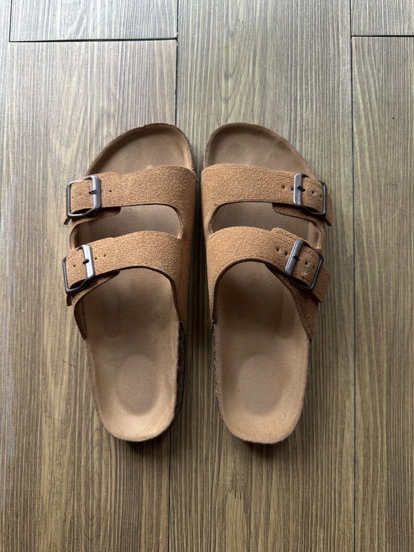 Marikina made buckle sandals size 7 (Category: Sandals) located in Caloocan City. Submitted by 2ndfash (Listing ID 1444690743, Image 1). Description: Size 39 on label but fits 23.5cm.