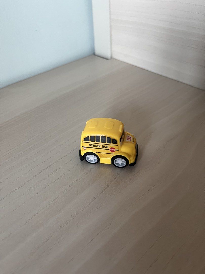 Mini Yellow Bus (Category: Vehicle & Diecast Models) located in Manila. Submitted by 0154hauls (Listing ID 1444821791, Image 2). Description: Other Details 📍Angeles, Pampanga 📍Dapitan St., UST 🚚 J&T or Lalamove (SDD) — sf by buyer. ✅ Meet-up OK! if nearby 💰Maribank or Gcash .