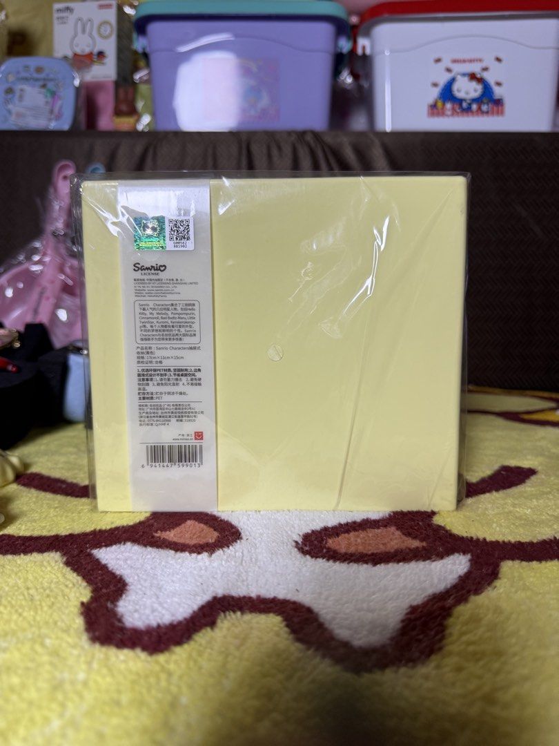 MINISO Pompompurin 3-Tier Storage Drawer Organizer (Category: Storage Boxes & Baskets) located in Taguig. Submitted by karabelle19923 (Listing ID 1444832618, Image 3). Description: - Cute Pompompurin 3-tier storage drawer from MINISO. - Ideal for organizing small items on your desk or vanity. - Charming yellow color with Pompompurin design. - Helps keep your space tidy and clutter-free. - Brand new, still in original packaging..