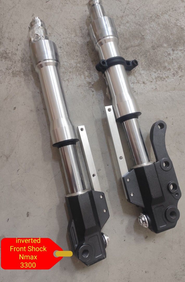 MotoSpeed Inverted Front Shock Adjustable For Nmax v1 /v2 (Category: Body Parts and Accessories) located in Bulacan. Submitted by makdelacru19738 (Listing ID 1444706842, Image 3). Description: MotoSpeed Inverted Front Shock Adjustable For Nmax v1 /v2 Price - 3300 Nearby Area (ung kaya ipalalamove para Sameday makuha nio na) *(No COD)Payment (Gcash or Bank Transfer) Pag Nandto na Rider nio (Video Call Para Sure) Location: Marilao Poblacion 2 or Pi