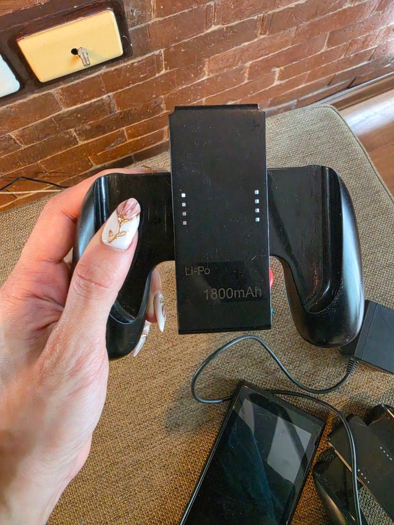 Nintendo Switch Console, Dock, Joy-Cons, and Charging Grip (Category: Nintendo) located in Pasig City. Submitted by declutternutter (Listing ID 1444698735, Image 2). Description: For sale: Nintendo Switch V2 unit No issues. Selling because I already bought a NSW 2 earlier this year. All working, no issues. Never been repaired, no parts replaced. Inclusions: Tablet (with tempered glass screen protector since day 1) Dock Original Joycons Original C