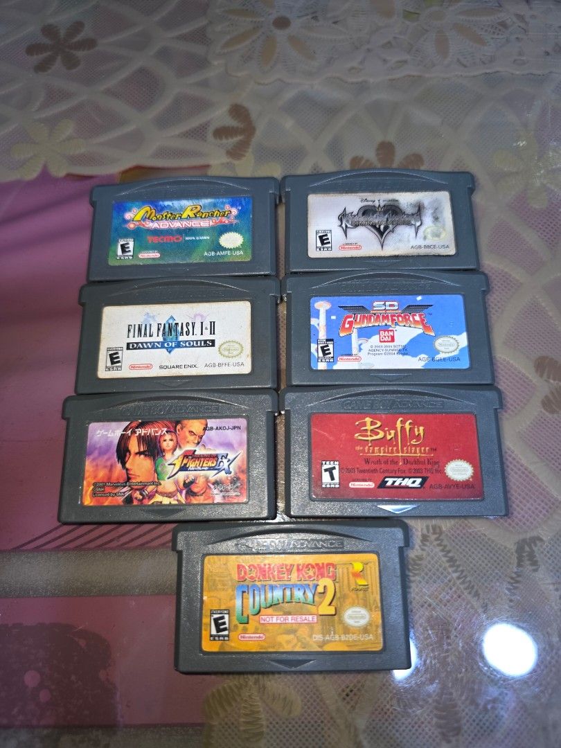 Original Gameboy Advance Game Cartridges (Category: Nintendo) located in Manila. Submitted by gamebots (Listing ID 1444799500, Image 2). Description: For Sale Original Gameboy Advance Cartridges • The Legend of Zelda- P1,999 • Breath of Fire II- SOLD • Megaman Battle Network: Blue Moon 4- P1,999 • Advance Wars 2- P2,499 • Advance Guardian Heroes- P2,499 • Megaman Battle Network: White 3- P1,999 • Megaman Battle Network: Cybeast Falzar 6- P2,999 •