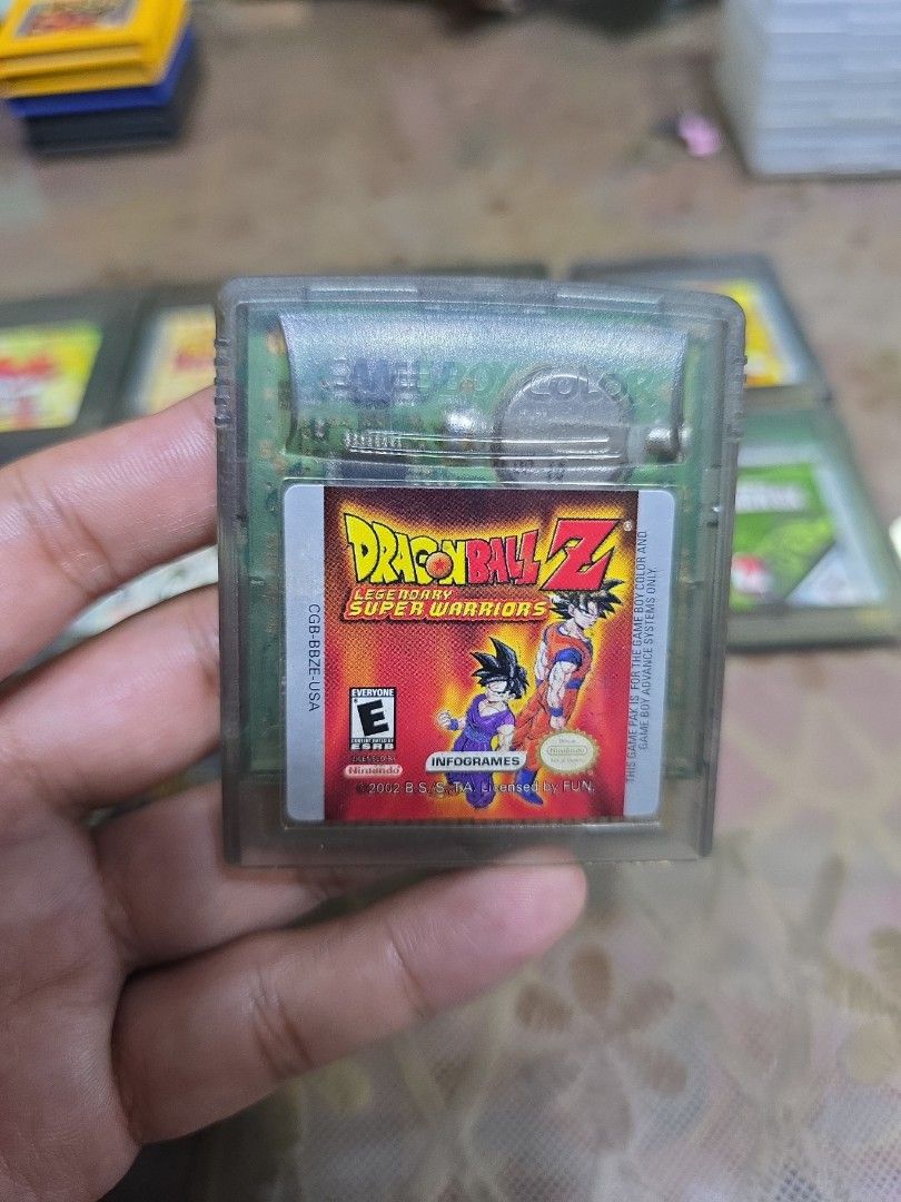 Original Gameboy Color Cartridges (Category: Nintendo) located in Manila. Submitted by gamebots (Listing ID 1444691060, Image 3). Description: For Sale Original Gameboy Color Cartridge TITLES • Ready 2 Rumble Boxing- SOLD • Casino- P500 • Tom Claney's Rainbow Six- SOLD • Street Fighter Alpha- JPN- P1,000 • Bust A Move Millennium- SOLD • X-Men Mutant Academy- SOLD • Powerpuff Girls- P500 • Winnie the Pooh- P500 • Harry Potter- SOLD • Dragon Ball Z