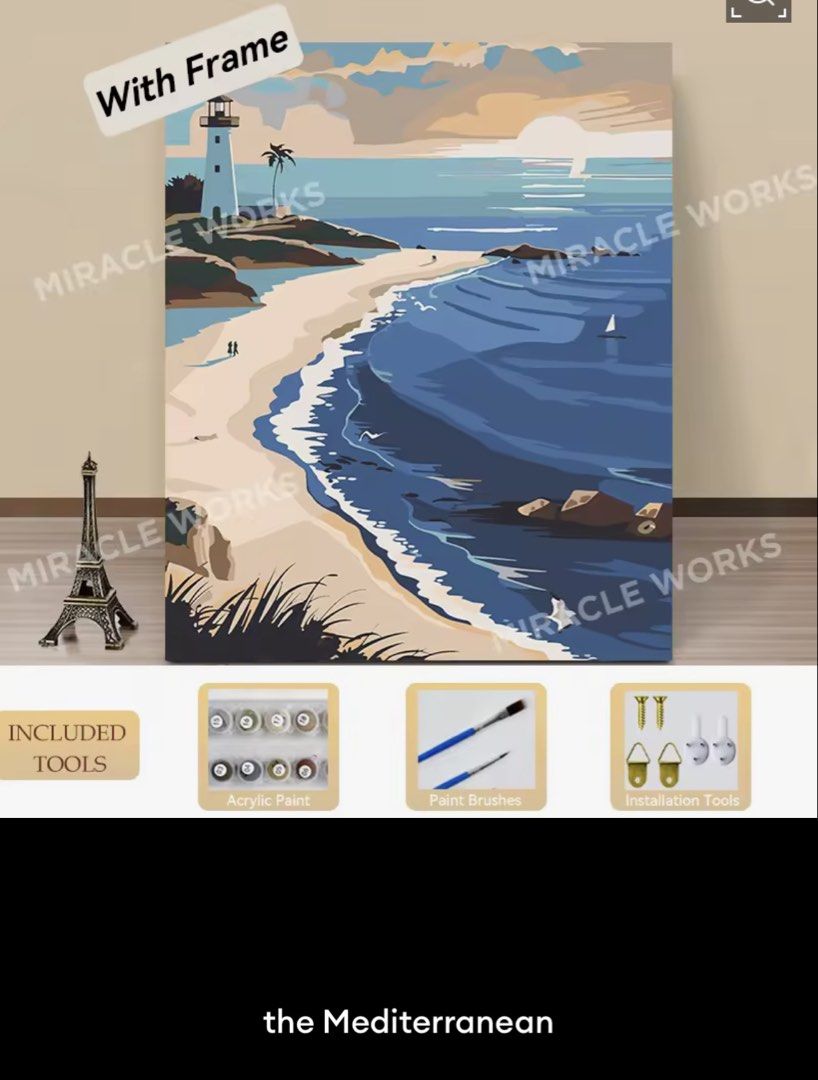 Paint by Numbers (Category: Art & Prints) located in Manila. Submitted by arti_arti (Listing ID 1444703914, Image 1). Description: 30x40 cm.