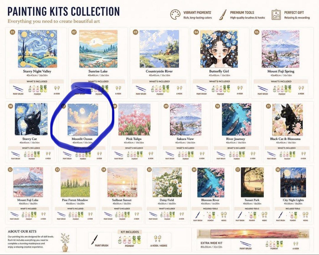 Paint by Numbers diy kit (Category: Art & Prints) located in Manila. Submitted by olxph_313523050 (Listing ID 1444685565, Image 1). Description: .