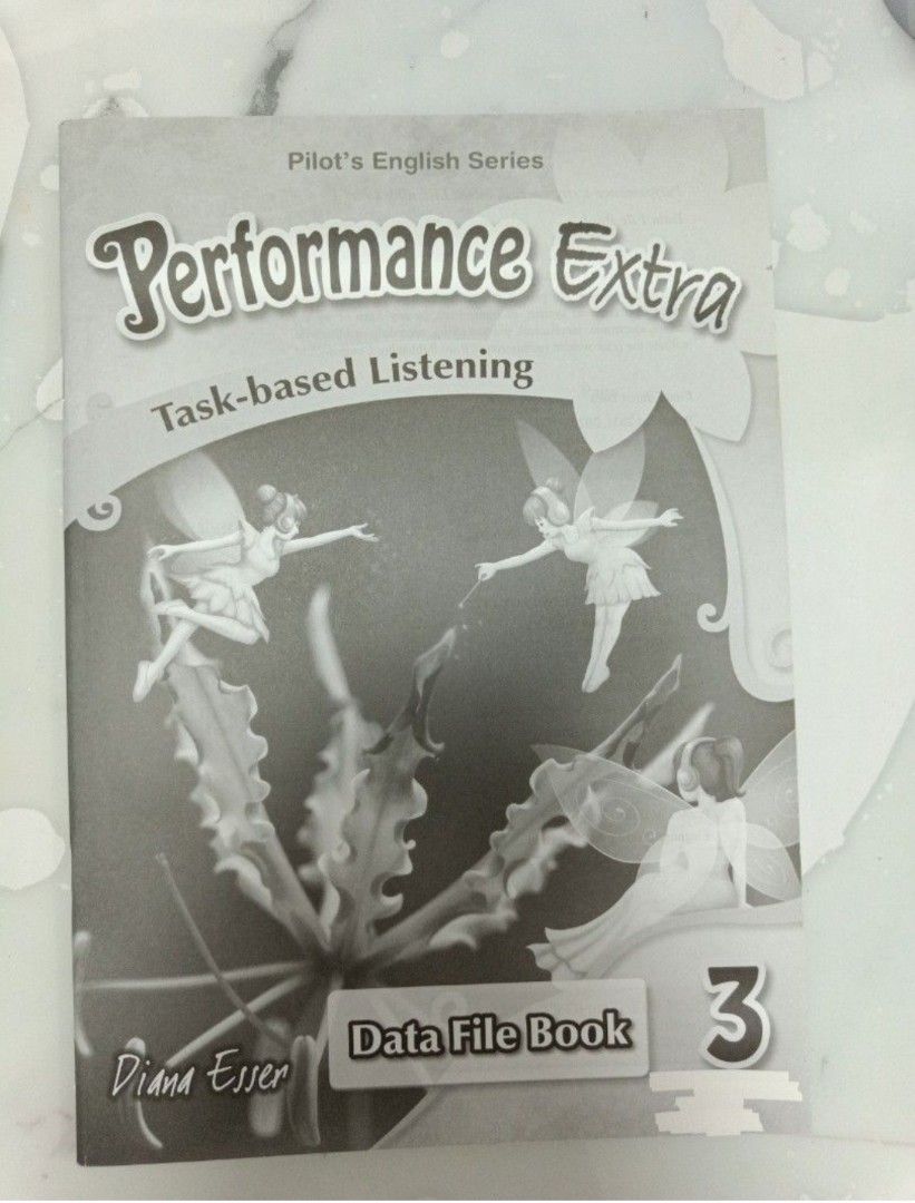 Performance Extra Task-based Listening 3 （分類：教科書）位於 Hong Kong。 由 kayee110624 提交（商品編號 1444823064，圖片 3）。簡介： 內頁大約書寫了八分一左右，20頁左右 有原子筆，螢光筆和少量紅筆的書寫痕跡 連Data File Book Data File Book 內頁沒有書寫過 價高者得 只在筲箕灣地鐵站交收或順豐到付。