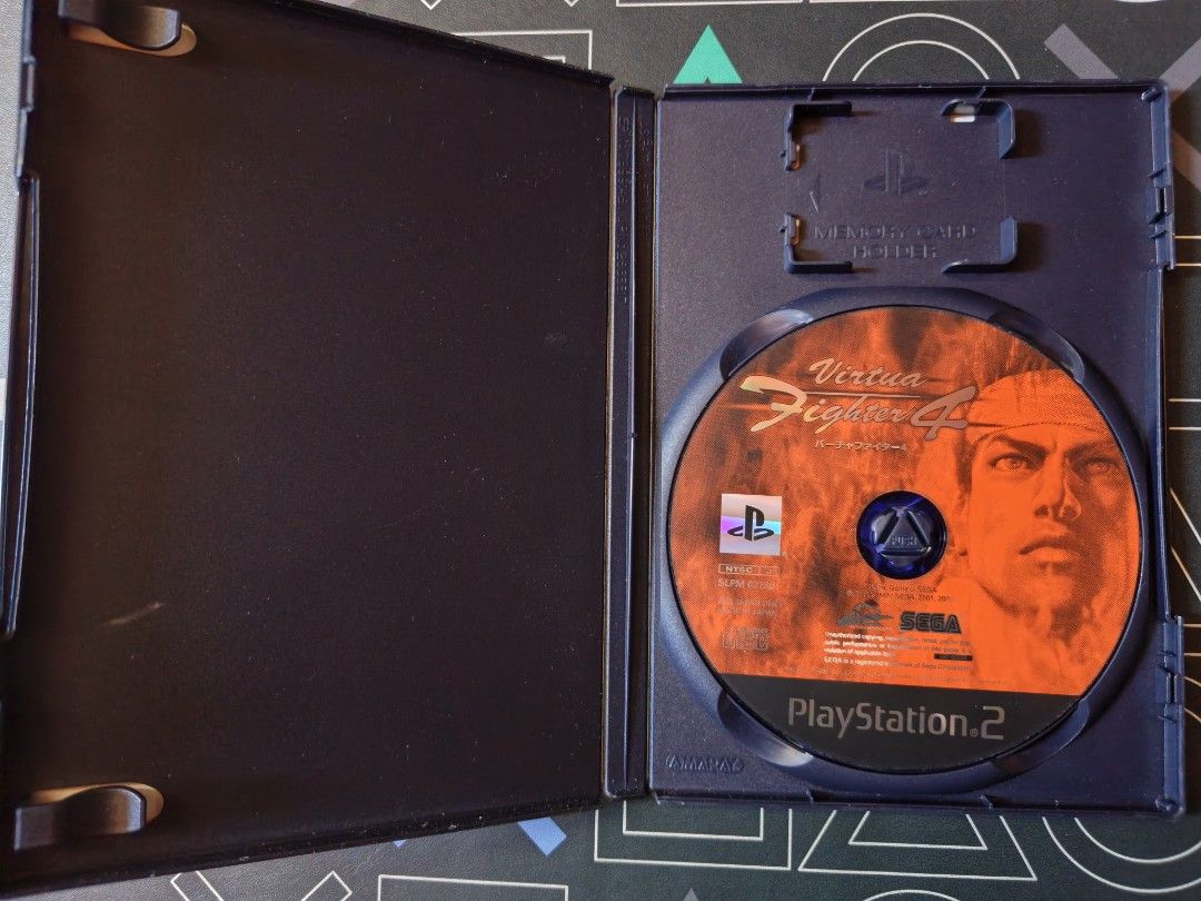 PlayStation 2 Virtua Fighter 4 Game (Category: PlayStation) located in Manila. Submitted by mila_02 (Listing ID 1444713912, Image 3). Description: PS2 Virtua Fighter 4 NTSC-J English Voice Japanese Menu/Text Case shows minor signs of wear Price: 500 Loc: Cagayan de Oro City Shipping: LBC COD COP.