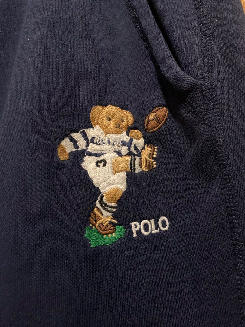 Polo Ralph Lauren Polo Bear Jogger (Category: Joggers) located in Bacolod City. Submitted by mixedgarmzbcd (Listing ID 1444802089, Image 3). Description: •Excellent Condition •Color rate 9.6/10 •Tagged: XL Waist: 33 ( W/ Adjustable String ) Length: 41 •No issue.