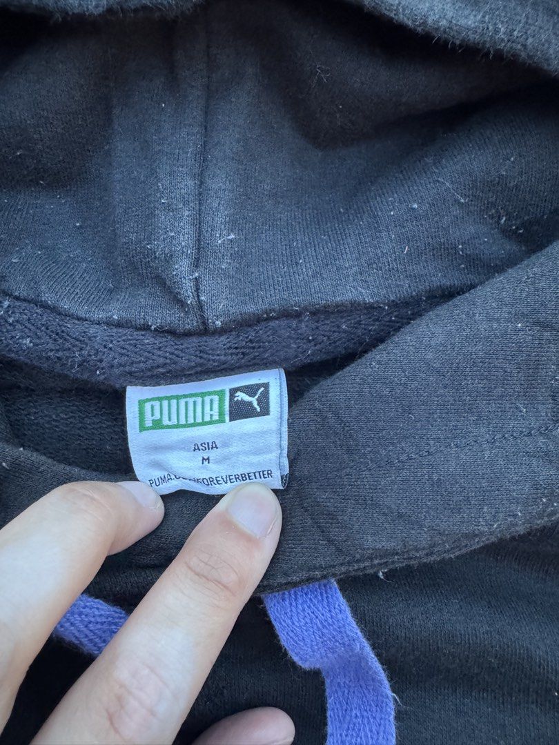 Puma Tricolor Hoodie (Category: Coats, Jackets and Outerwear) located in Manila. Submitted by millennialmd (Listing ID 1444796702, Image 3). Description: No issues, almost brand new.
