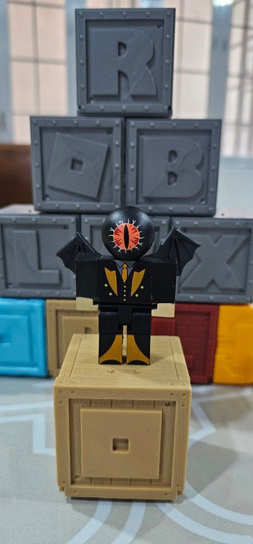 Roblox Action Figures with Building Blocks (Category: Lego & Building Sets) located in Caloocan City. Submitted by jho0618 (Listing ID 1444759543, Image 3). Description: - Set of Roblox action figures - Includes multiple characters - Comes with unique accessories and outfits - Features building blocks for display or play - Ideal gift for any Roblox fan P100 each P700 take all.