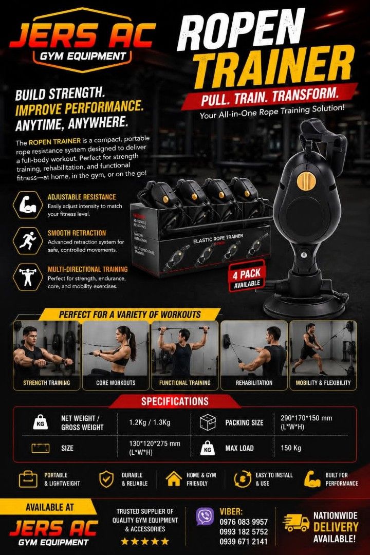 Ropen Trainer (Category: Other Sports Equipment and Supplies) located in Manila. Submitted by simborios022535 (Listing ID 1444772082, Image 1). Description: .