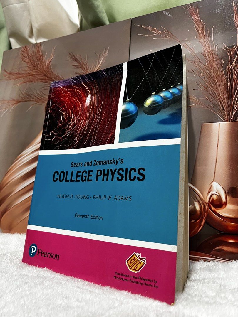 Sears and Zemansky's College Physics 11th Edition Pearson (Category: Textbooks) located in General Trias. Submitted by ideal.deals (Listing ID 1444822575, Image 2). Description: - Sears and Zemansky's College Physics, Eleventh Edition - Special Price Edition for the Republic of the Philippines - Ideal reference for physics students - Please check photos for detailed condition.