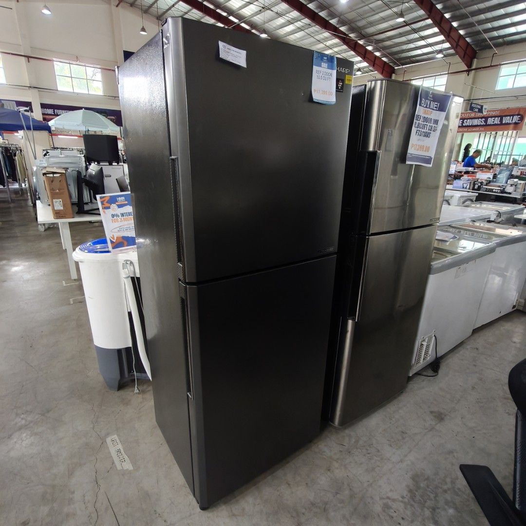 Sharp 2 door 10.6 Cu ft (Category: Refrigerators and Freezers) located in Manila. Submitted by red_finders (Listing ID 1444691740, Image 1). Description: inverter.