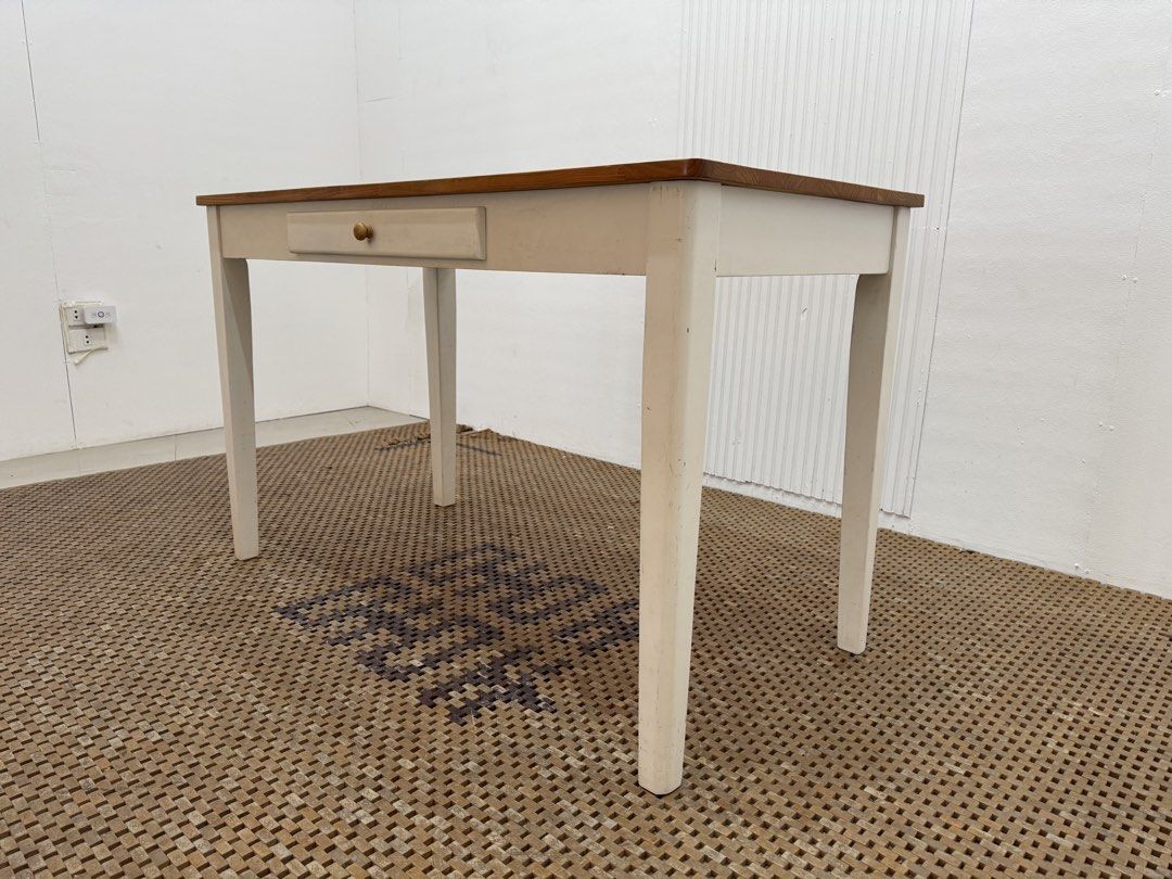 Side Table (Category: Tables & Sets) located in Quezon City. Submitted by matetdevis13 (Listing ID 1444855107, Image 3). Description: Side Table Console with Drawer Price: 4,900 L47.5 x W23.5 x H29.5 In good condition Code MJS20-D4A.
