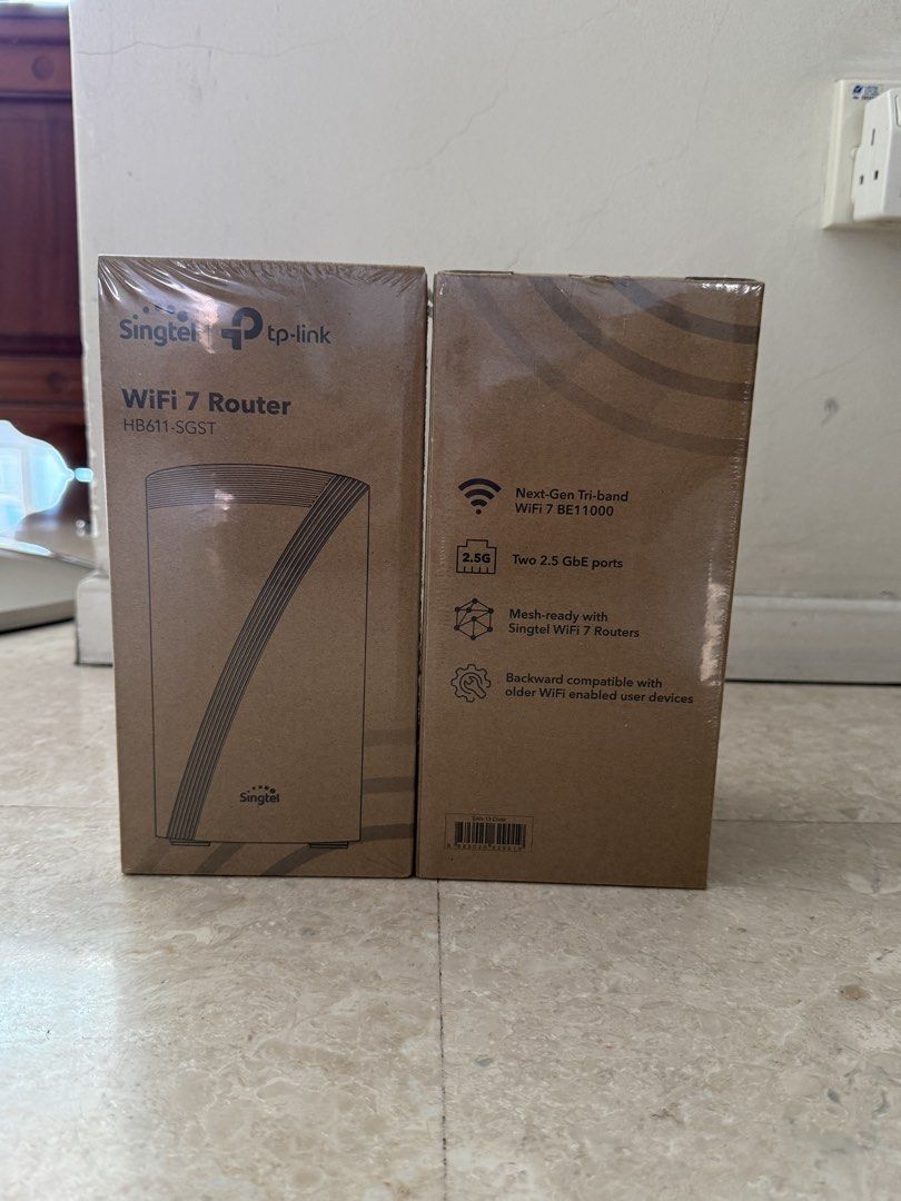 Singtel TP-Link WiFi 7 Router HB611-SGST486516372769361920
