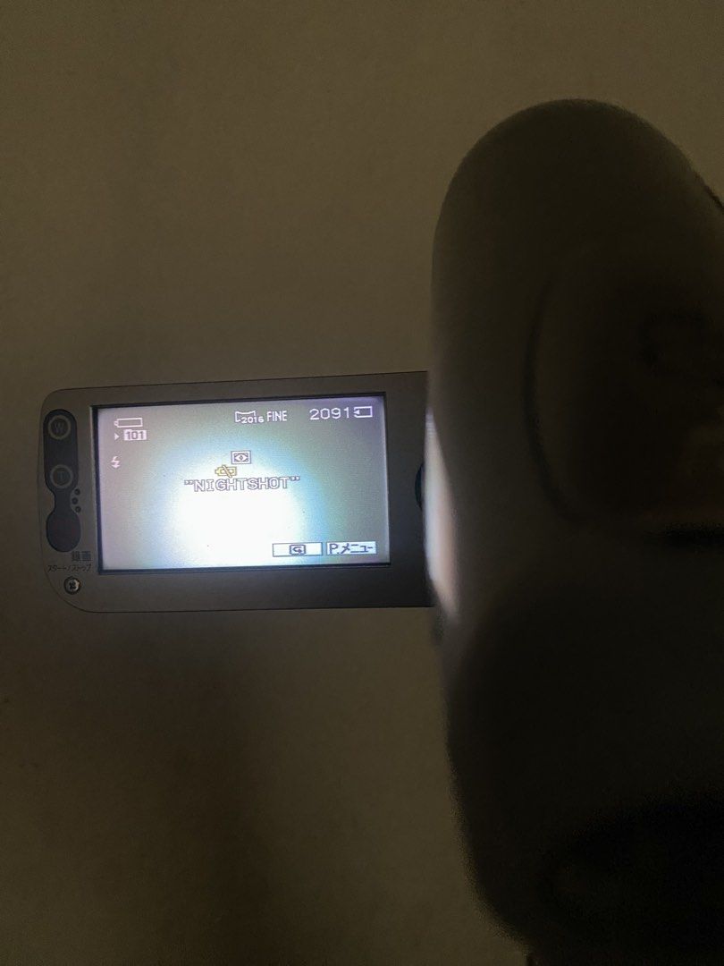 SONY DCR-HC90 WITH NIGHTSHOT (NEGO) (Category: Video Cameras) located in Manila. Submitted by v0.id__________ (Listing ID 1444785638, Image 2). Description: • Complete with box and charger •nightshot/nightvision • No issues, fully working • Japanese menu/text only • MiniDV camcorder • Carl Zeiss lens • 10x Optical Zoom • Super SteadyShot stabilization • 16:9 Widescreen recording • Great for vintage/Y2K camcorder footage +shipping fee rfs: I have 