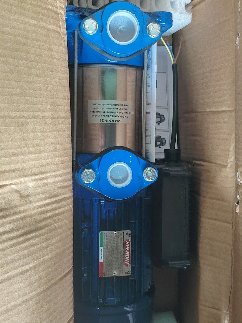 Speroni RVM40 deepwell pump (non inverter)2hp (Category: Other Home Appliances) located in Manila. Submitted by mackieboy_756 (Listing ID 1444689485, Image 1). Description: ✔️Warranty ✔️Reciept ✔️test before you pay ✔️pick up ✔️lalamove ✔️Grab ✔️install.