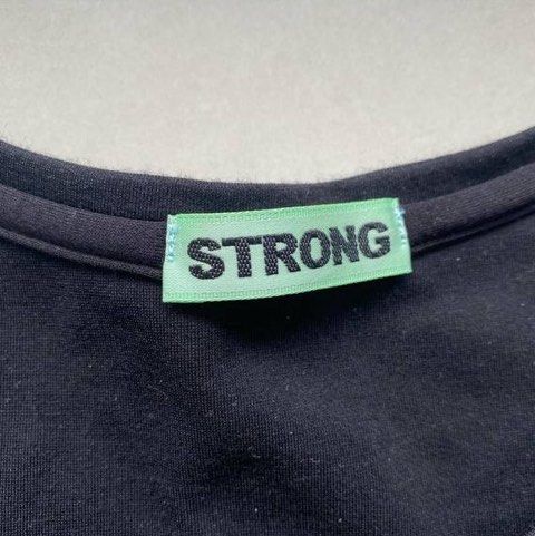 STRONG basic tee (Category: Shirts) located in Singapore. Submitted by bbhyucks (Listing ID 1444791691, Image 1). Description: Japanese brand has a nice cropped fit, check out the measurements below https://www.strong-official.com/products/strong-pack-tee-grey.