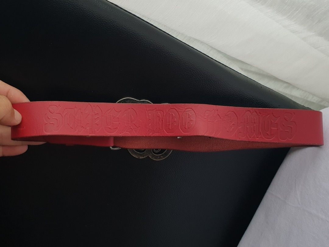 Super Boo Homes Leather Belt (Category: Belts) located in Quezon City. Submitted by WasalakTwo (Listing ID 1444792181, Image 3). Description: Bought in Japan Durable and high quality Goodcondition Still presentable 32.5" overall 20.5" to 30" holes 1.2" width Open for delivery nationwide.