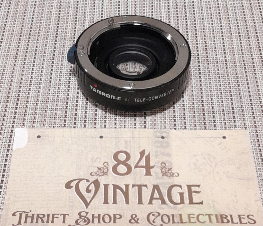 Tamron AF Teleconverter Minolta, Sony (Category: Lens & Kits) located in Las Pinas. Submitted by 84vintage (Listing ID 1444826710, Image 1). Description: Actual photos posted. Please examine them carefully as they are part of the description. --📌 MUST READ Before Dealing with us 📌-- ⚠️Price is posted. No lowballs please. ⚠️Vintage items are only sold As Is Where Is. If you want new items without any flaws, you can buy at the mall. Please manage