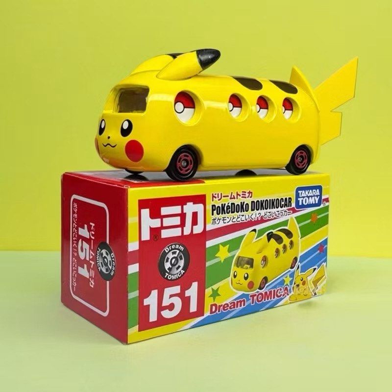 Tomica Pikachu (Category: Vehicle & Diecast Models) located in Manila. Submitted by lene24 (Listing ID 1444524469, Image 3). Description: Description: ⚡ Authentic Takara Tomy Dream Tomica No. 151 ⚡ Pokémon Pokédoko Dokoiko Car – Pikachu Version ⚡ Brand new and sealed in protective plastic ⚡ Japan release / collectible item ⚡ Cute Pikachu-themed vehicle design ⚡ Perfect for Pokémon fans, Tomica collectors, and gift giving Condition: ✅ Brand New ✅ 