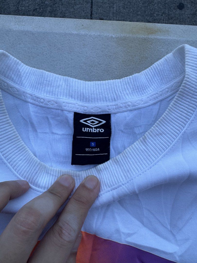 Umbro Sweatshirt (Category: Coats, Jackets and Outerwear) located in Manila. Submitted by millennialmd (Listing ID 1444789099, Image 3). Description: Boxy fit.