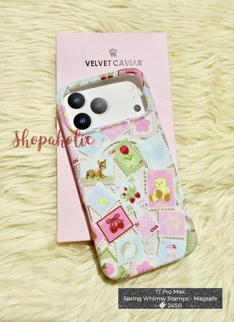 Velvet Caviar Magsafe Case for Iphone 17 Pro Max (Category: Cases & Sleeves) located in Caloocan City. Submitted by shopaholic.nej (Listing ID 1444808079, Image 1). Description: 🌟AVAILABLE ONHAND🌟 🌟BRAND NEW & AUTHENTIC🌟 📍North Caloocan 💰Gcash / BPI / Maribank (Seabank) 🚚 grab/lalamove/J&T (no shapi checkout) .