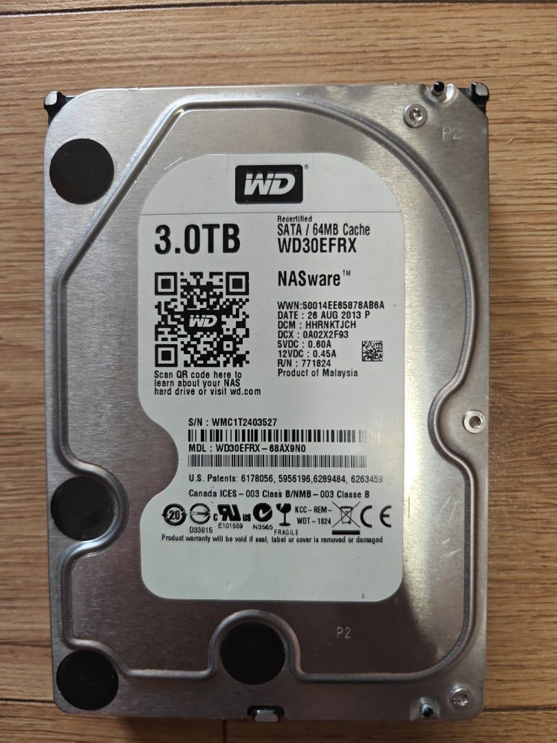 WD 3TB Black486286672822292480